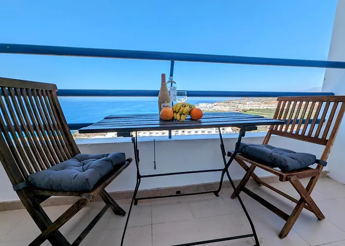 Studio Playa Paraiso Tenerife - Ocean View And Internet Wifi Optical Fiber - For Rent