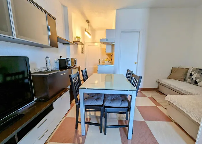 Studio Playa Paraiso Tenerife - Ocean View And Internet Wifi Optical Fiber - For Rent